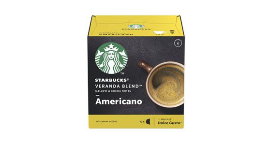 Comprar Starbucks By Nescafé® Dolce Gusto Americano Veranda Tueste Suave  Caja 12 Capsulas