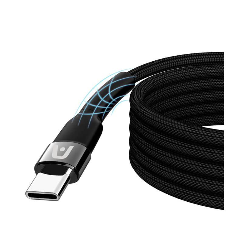 Cable USB-C a USB-C Argom ARG-CB-0047BK Fast Charge Negro