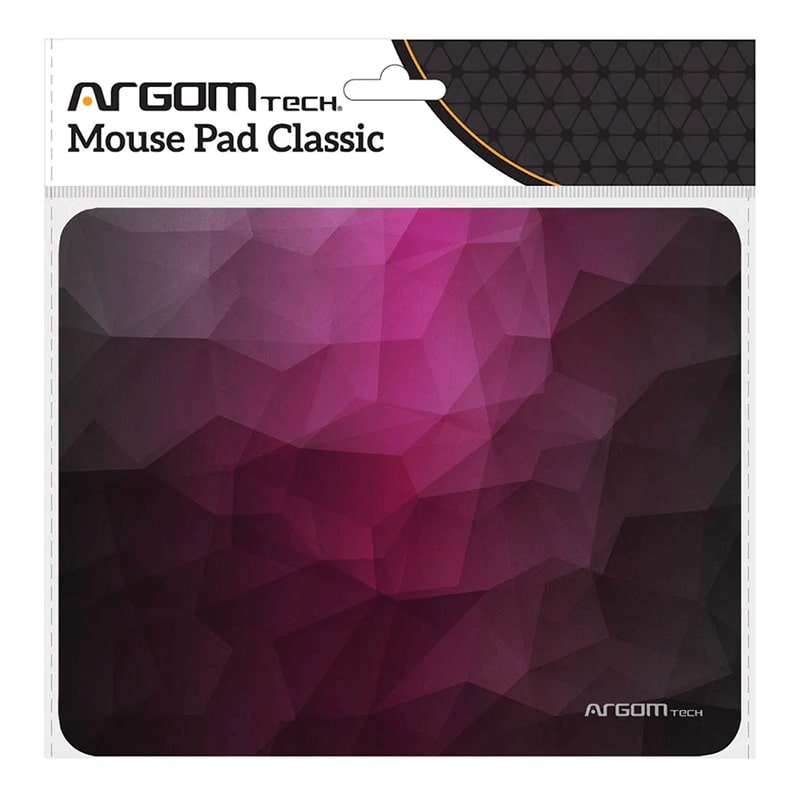 Mousepad Argom ARG-AC-1233R Clásico Ruby