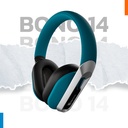 Audífonos tipo Headset Klip Xtreme Style Bluetooth con Micrófono Azul