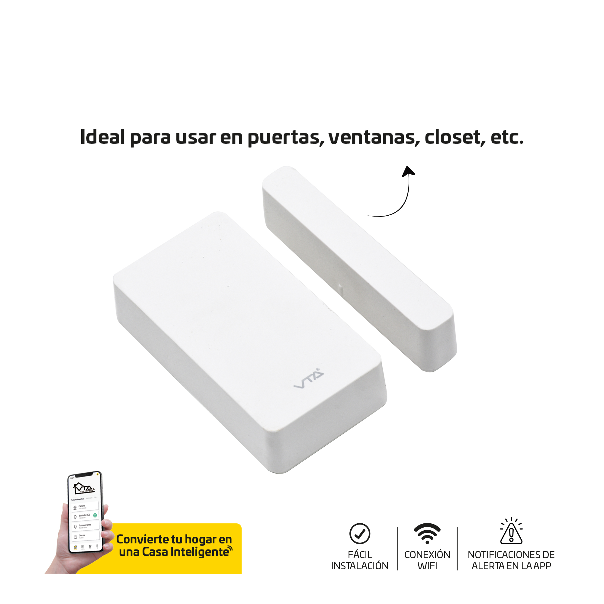 Sensor VTA Puerta y Ventana Wifi