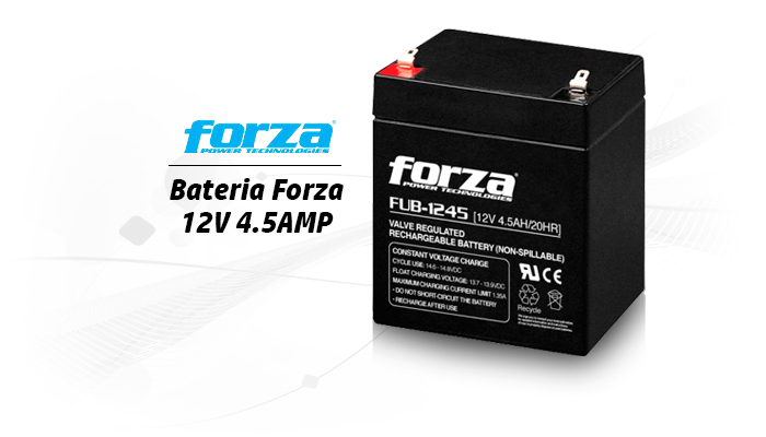 Bateria Para Ups Forza Fub 1245 4 5ah 12v Imeqmo Com