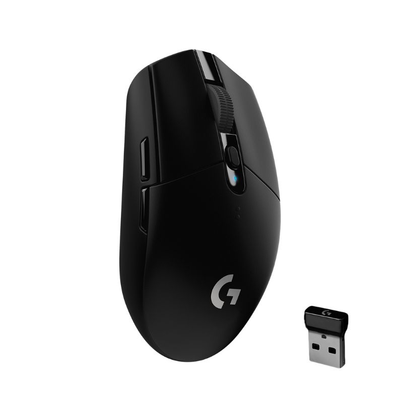 Mouse Inalámbrico Gaming Logitech G305 LIGHTSPEED Óptico 12000DPI Negro