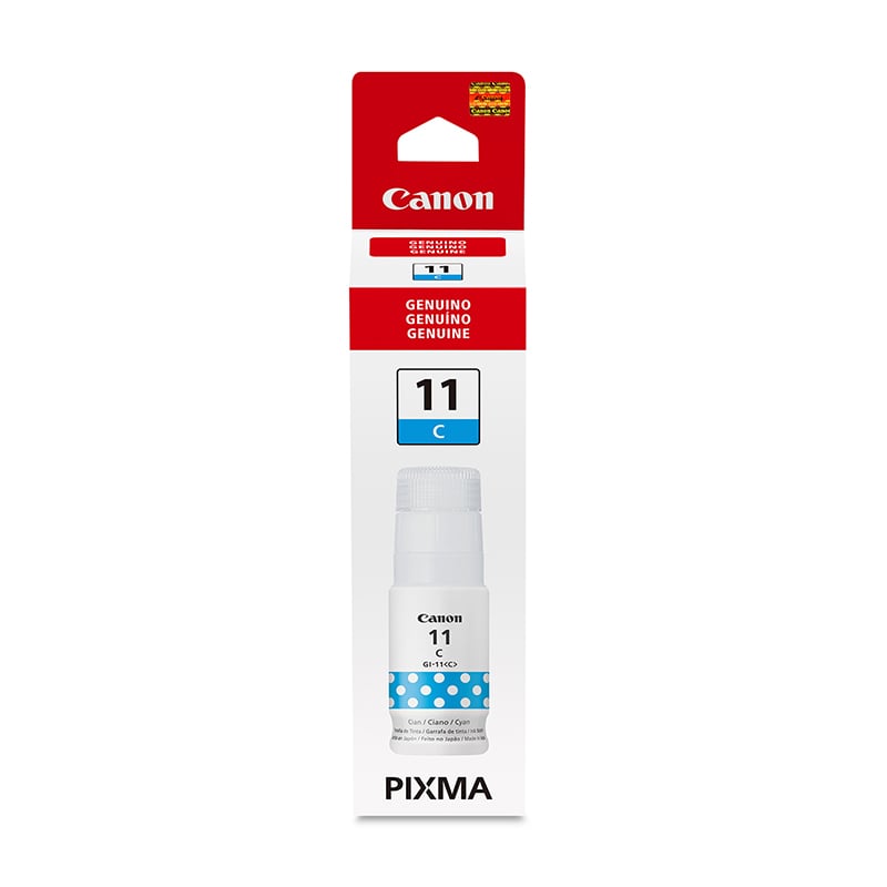 Botella de Tinta Canon GI-11 Cyan 70ml