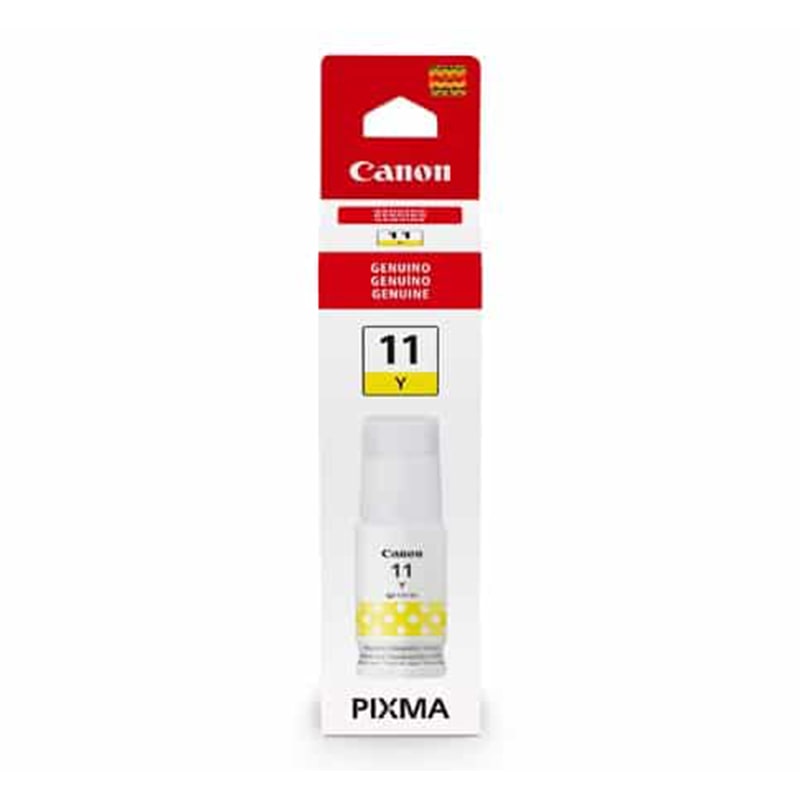 Botella de Tinta Canon GI-11 Amarillo 70ml