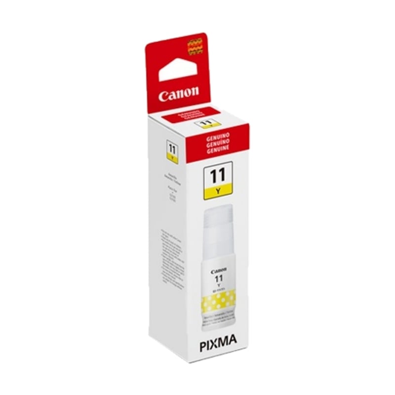 Botella de Tinta Canon GI-11 Amarillo 70ml