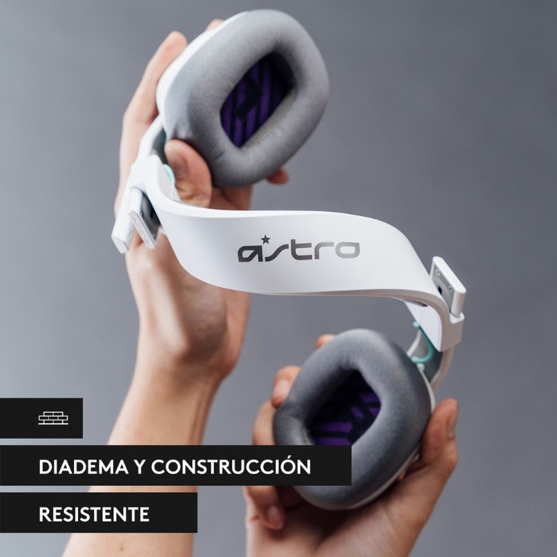 Audifonos tipo Headset ASTRO Gaming A10 Gen 2 3.5mm con Micrófono Blanco