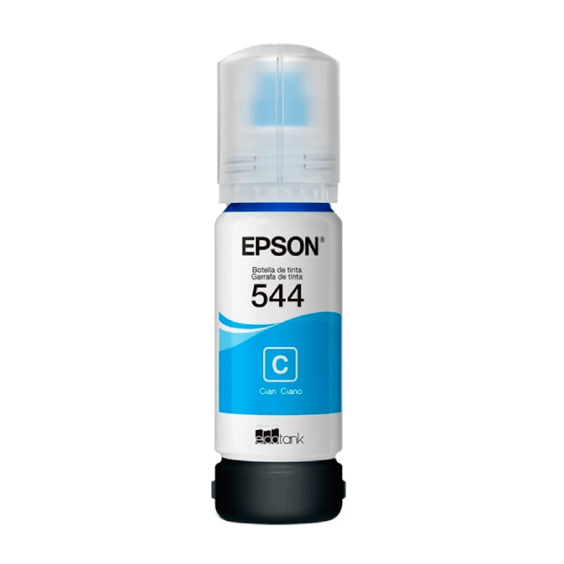 Botella de Tinta Epson T544 Cian 65ml