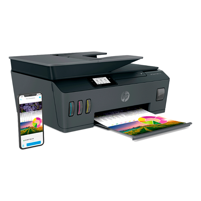 Impresora HP Inyección Multifuncional Smart Tank 530 WiFi/BT