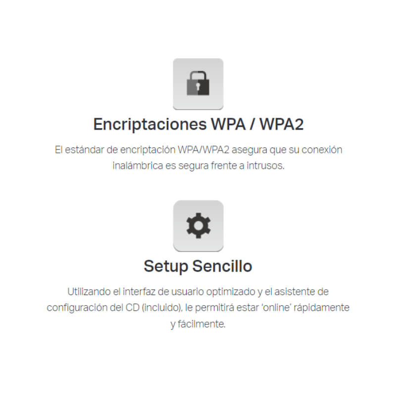 Tarjeta de Red Inalámbrica TP-Link PCIe TL-WN881ND 2 Antenas