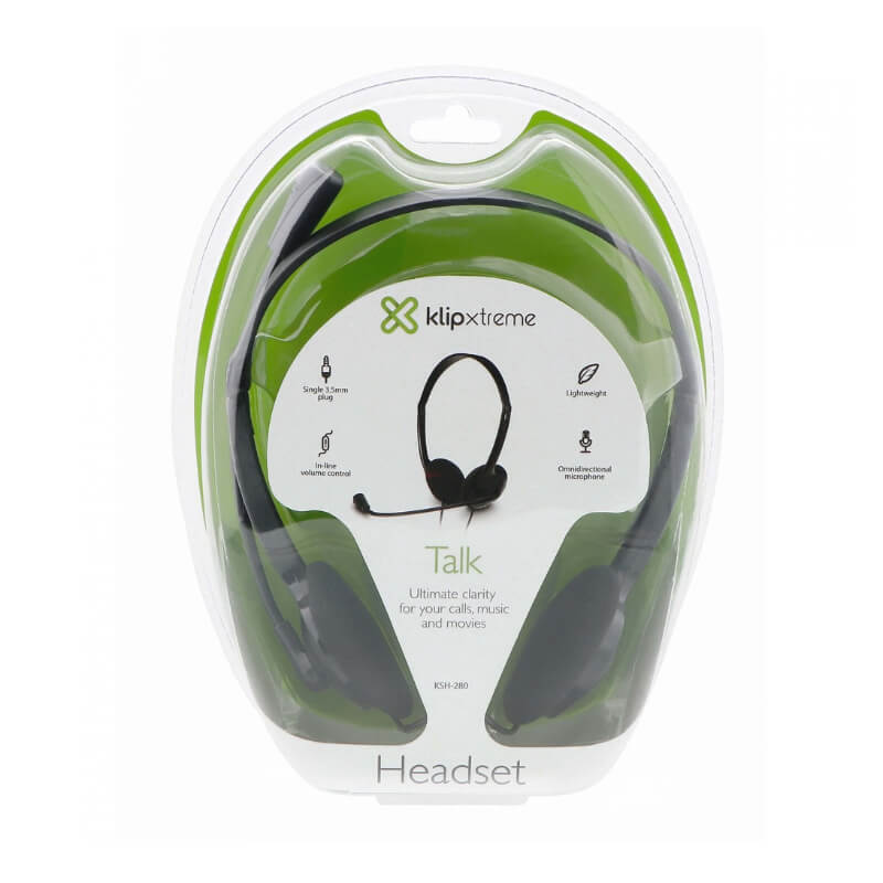Audifonos tipo Headset Klip Xtreme KSH-290 USB con Micrófono Negros