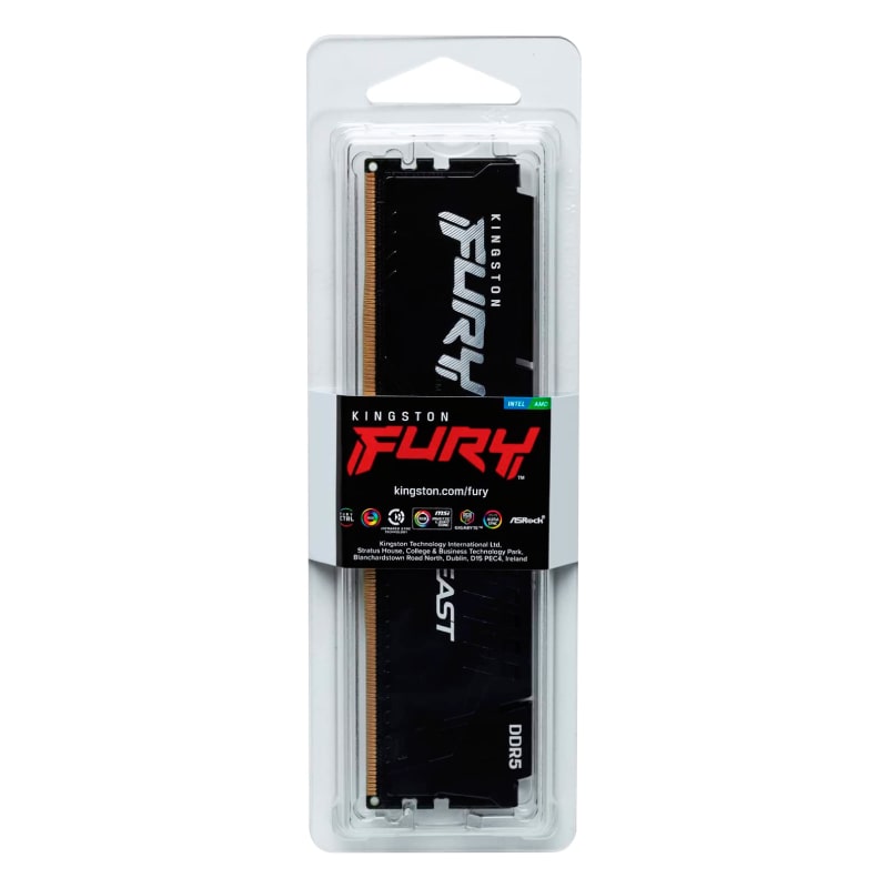 Memoria DDR5 DIMM 8GB Kingston Fury BEAST 4800Mhz Disipados Integrado