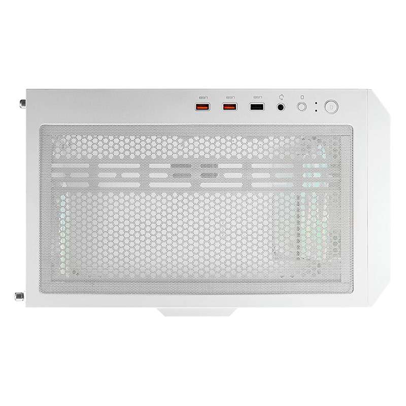Case Gaming Cougar Duoface RGB Media Torre Vidrio Templado E-ATX Blanco (Sin Fuente)