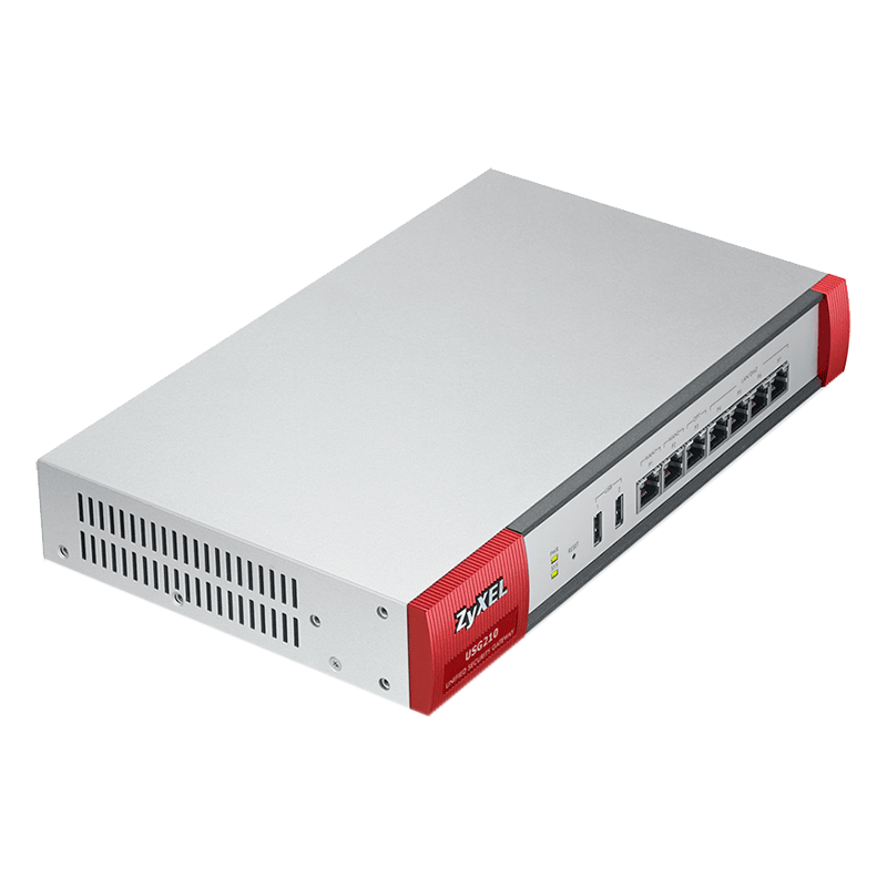 Firewall UTM Zyxel USG210 con Licencia para 1 Año