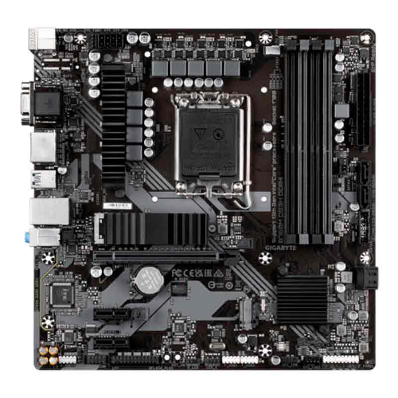 Motherboard Gigabyte B760M DS3H DDR4 LGA1700 13th & 12th Gen 4xDDR4 Micro ATX