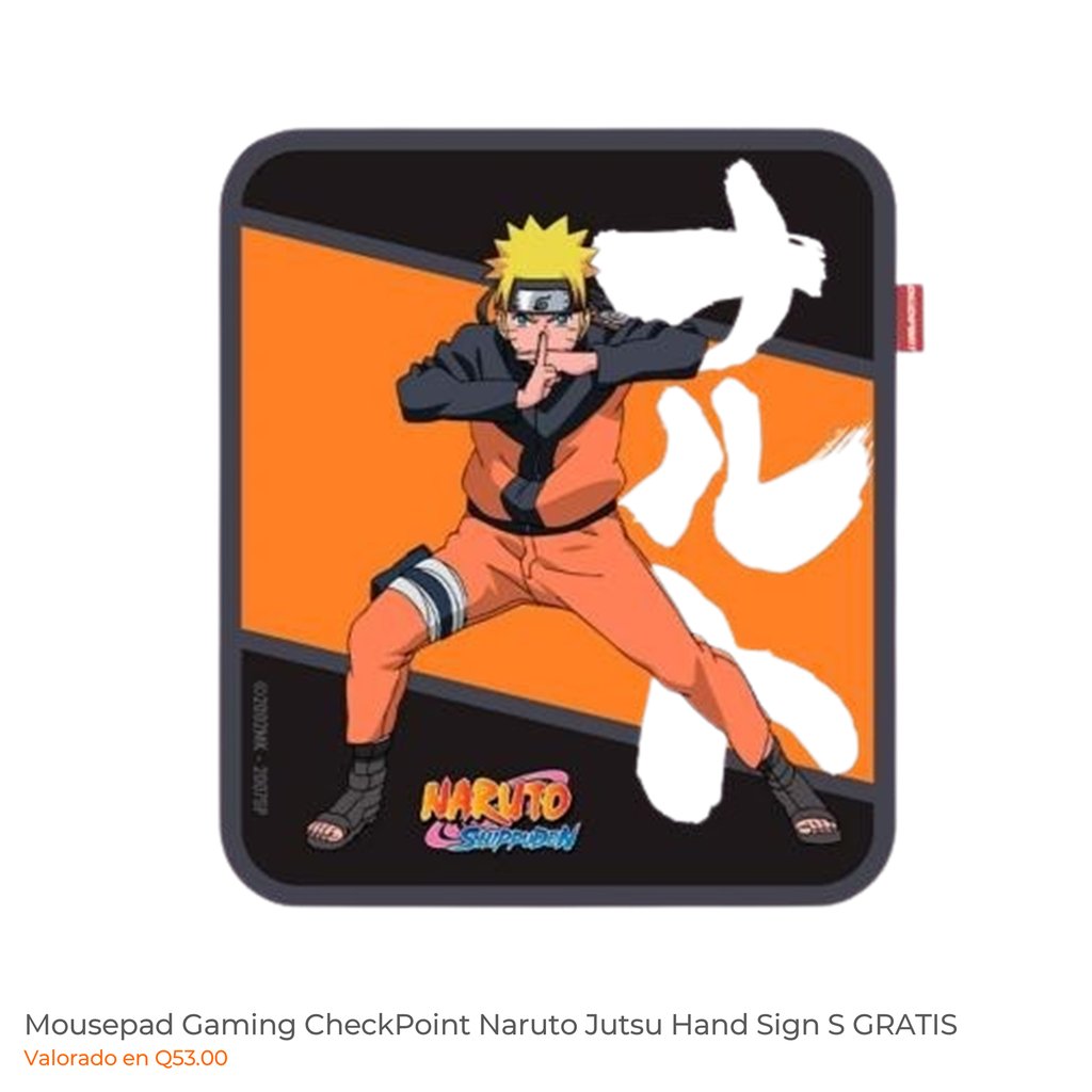 Teclado Gaming Mecánico Alámbrico Checkpoint Naruto KX-500 RGB Edición Leaf Ninja