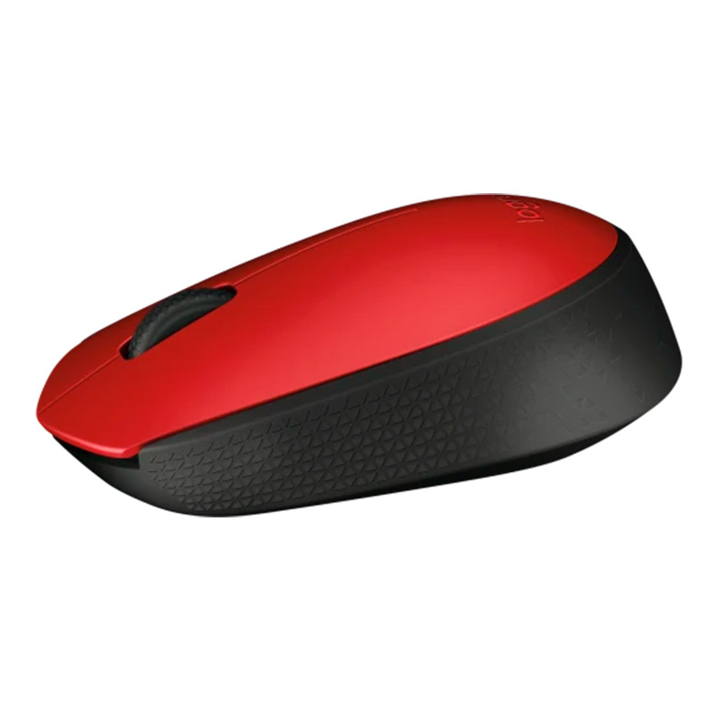 Mouse Inalámbrico Logitech M170 Óptico 1000DPI Rojo