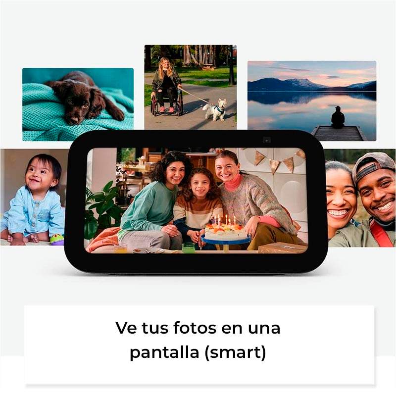 Pantalla Inteligente Amazon Echo Show 5 (3th gen) Cloud negro con Alexa