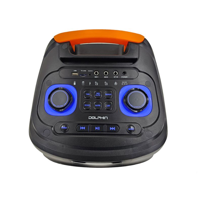 Bocina Dolphin SP-1060RBT Party Speaker Bluetooth 3100W Negro