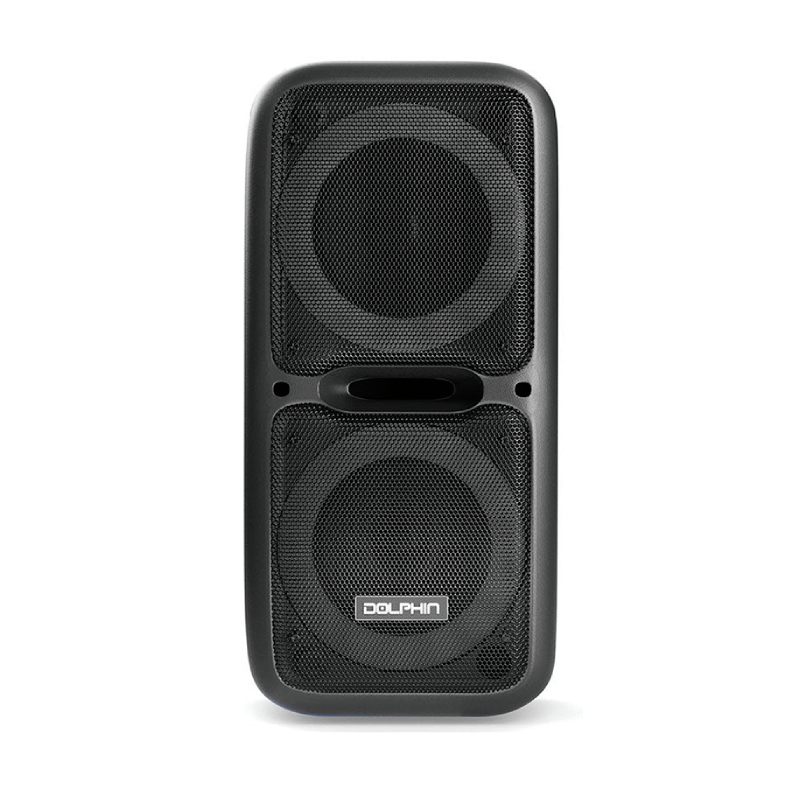 Bocina Dolphin SP-2120RBT Portatil LED Light FM Radio