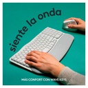 Teclado Inalámbrico Logitech Wave Keys Blanco Español