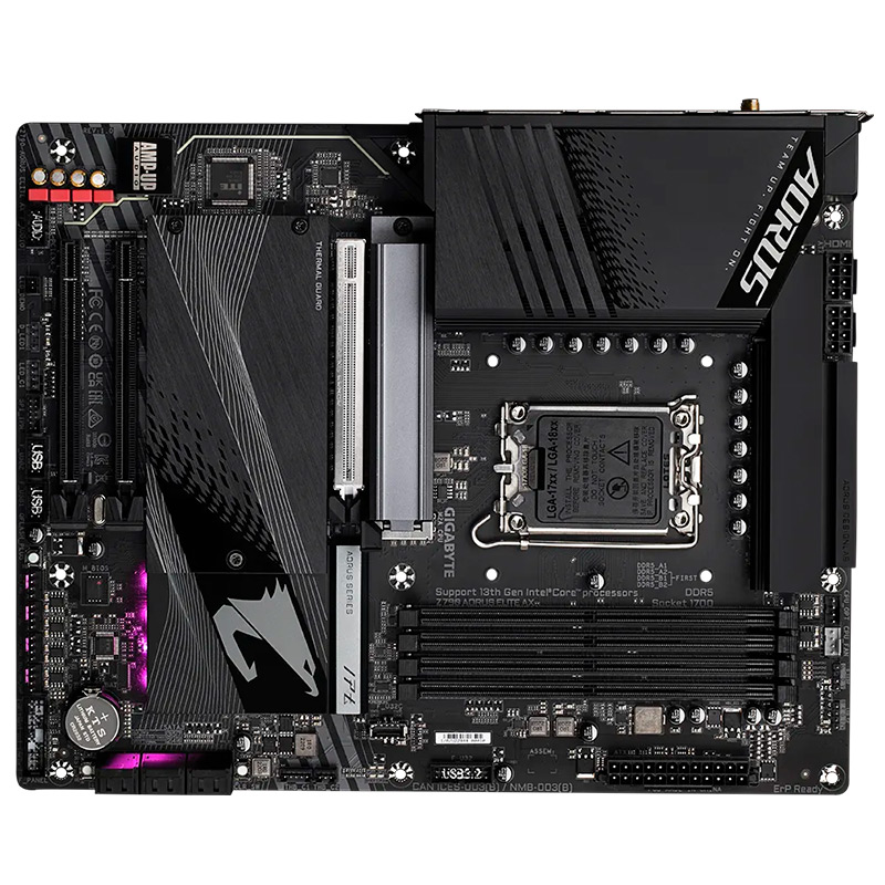 Motherboard Gigabyte Z790 Aourus Elite AX LGA1700 14th, 13th & 12th Gen 4xDDR5 ATX