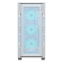 Case Gaming Cougar Uniface RGB Media Torre Vidrio Templado ATX Blanco (Sin Fuente)
