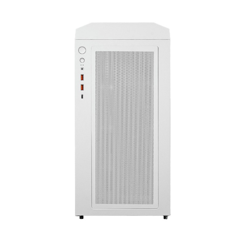 Case Gaming Cougar Uniface RGB Media Torre Vidrio Templado ATX Blanco (Sin Fuente)