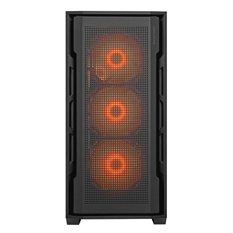 Case Gaming Cougar Uniface RGB Media Torre Vidrio Templado ATX Negro (Sin Fuente)