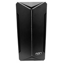 Case AON Media Torre PRO-CUBE 350 Micro-ATX con Fuente de Poder 550 W