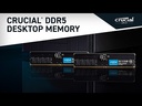 Memoria DDR5 DIMM 32GB Crucial 5200MHz CL42