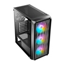 Case Gaming Antec NX292 Media Torre Vidrio Templado ATX Negro