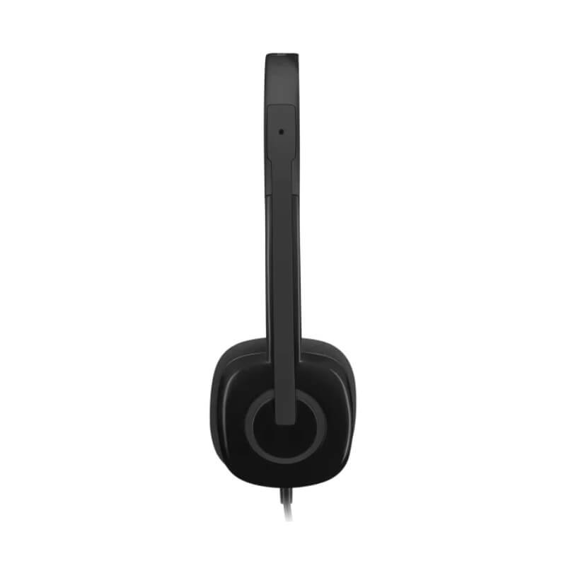 Audifonos Logitech 3.5mm tipo Headset H151 con Micrófono Negros