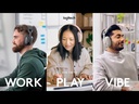 Audífonos tipo Headset Logitech ZONE VIBE 100 Inalámbricos con Micrófono Blanco