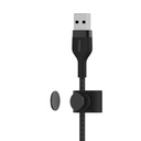 Cable USB a Lightning Belkin BoostCharge Pro Flex 1 Metro Negro