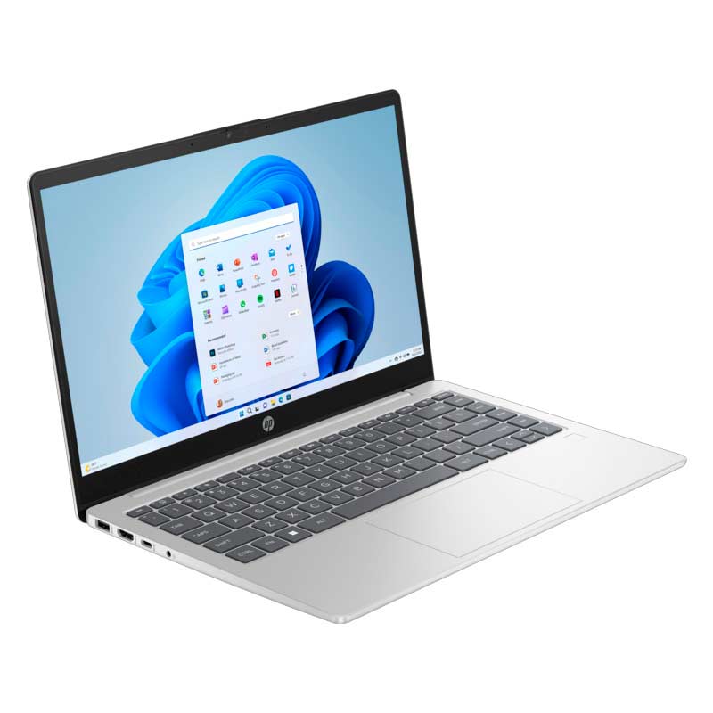 Laptop HP 14-ep1000la 14" Ultra Core 5 125H 16GB RAM 512GB SSD Gris Claro W11 Home Teclado Español