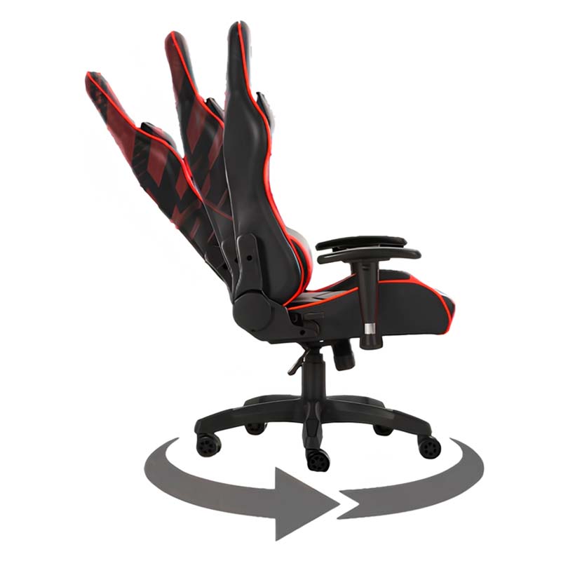 Silla Gaming Argom Ergo FX Negro y Rojo