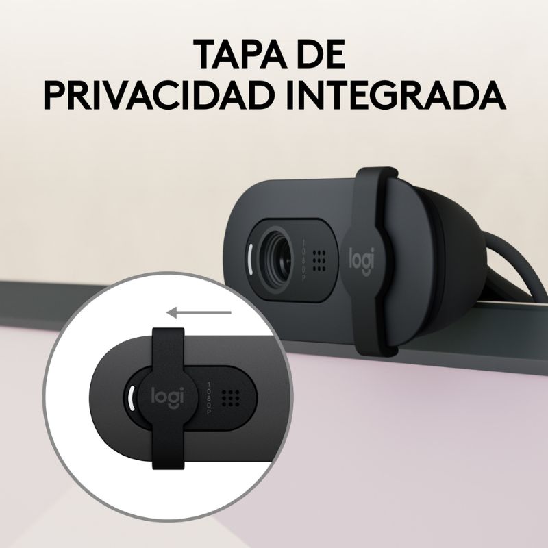 Cámara Web Logitech Brio 100 Full HD
