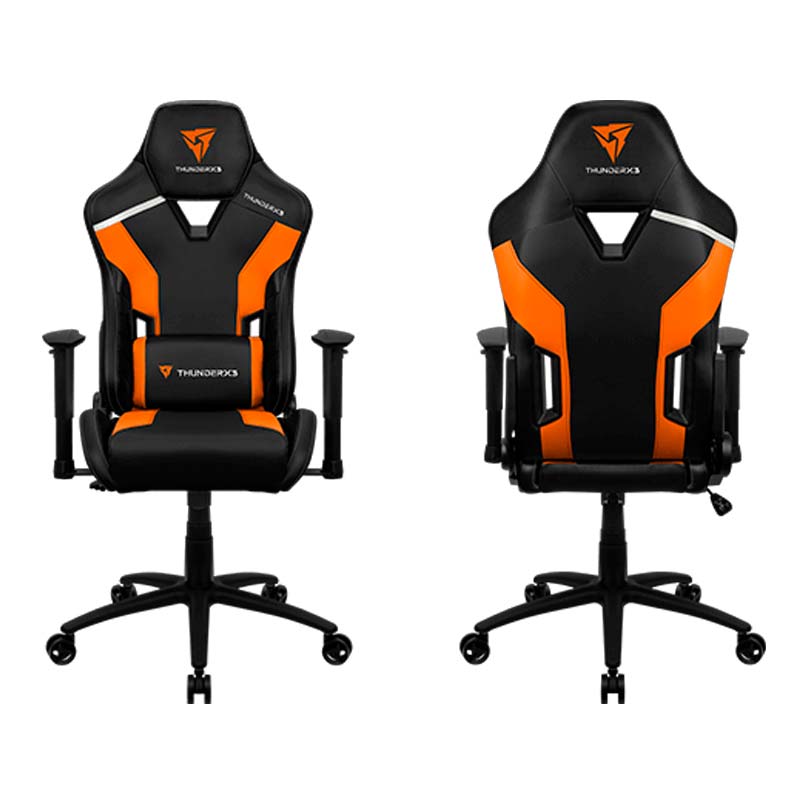 Silla Gaming AeroCool Thunderx3 Tc3 Max-Tiger Negro-Naranja