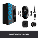 Mouse Gaming Inalámbrico Logitech G903 Hero 2 25600DPI Negro