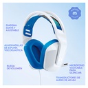 Audífonos tipo Headset Logitech G335 3.5mm Blanco