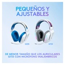 Audífonos tipo Headset Logitech G335 3.5mm Blanco