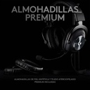 Audífonos tipo Headset Logitech Pro X Lightspeed Inalámbricos con Micrófono Negro