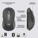 Mouse Inalámbrico Logitech M650L 4000DPI Grafito