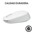 Mouse Inalámbrico Logitech M170 Óptico 1000DPI Blanco