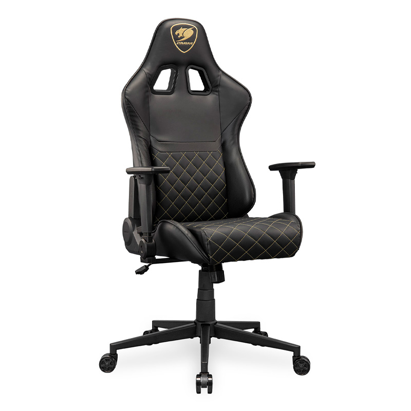 Silla Gaming Cougar Armor One V2 Negro Dorado