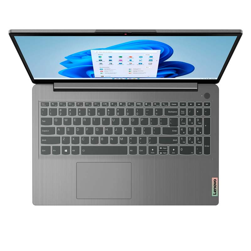 Laptop Lenovo 315IAU7 15.6" Touchscreen i7-1255 16GB RAM 512GB SSD Gris W11 Home Teclado Ingles