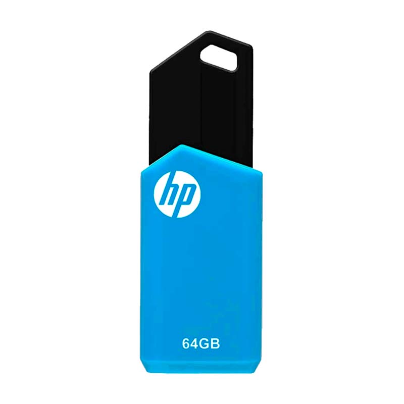 Memoria USB HP 64GB V150w 2.0 Flash Drives Azul/Negro