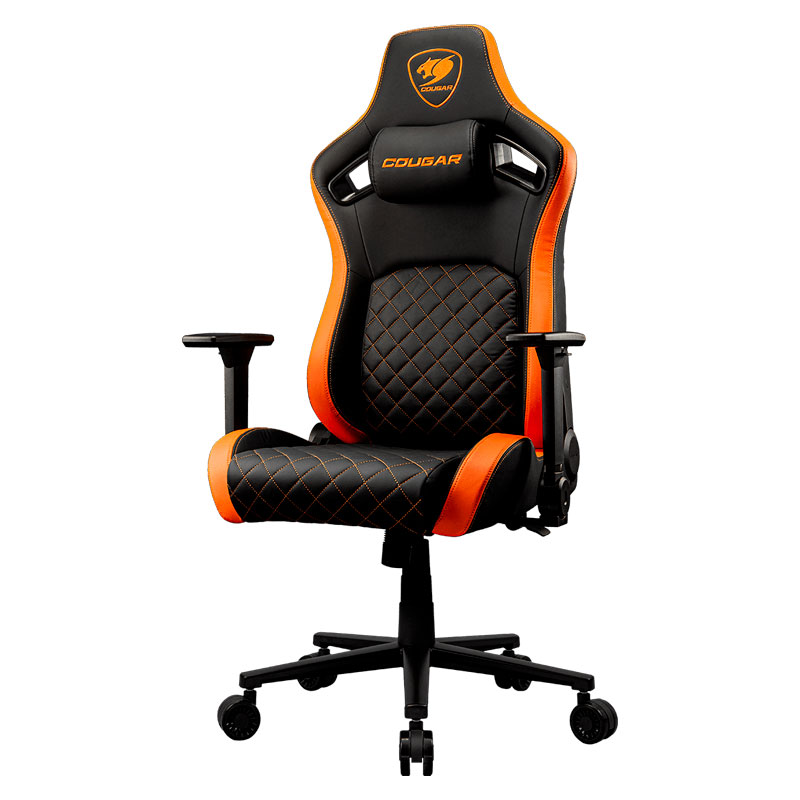 Silla Gaming Cougar Defensor Negro Naranja