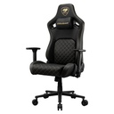 Silla Gaming Cougar Defensor Negro Dorado